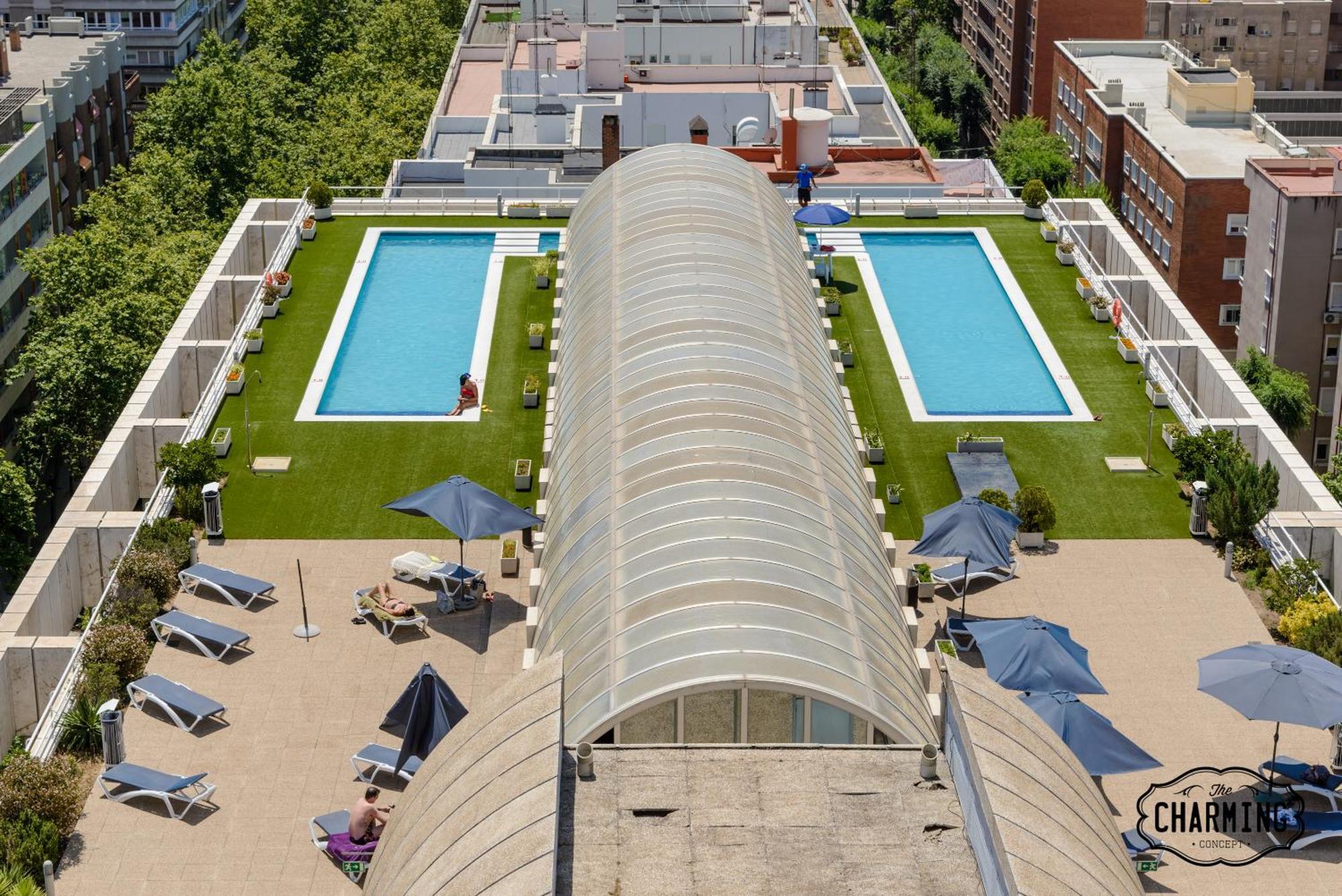 Charming Eurobuilding 2 Terrace Exclusive - Plaza De Parking Apartment Мадрид Екстериор снимка